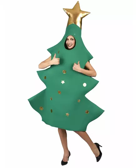 Adult 3D Christmas tree costume