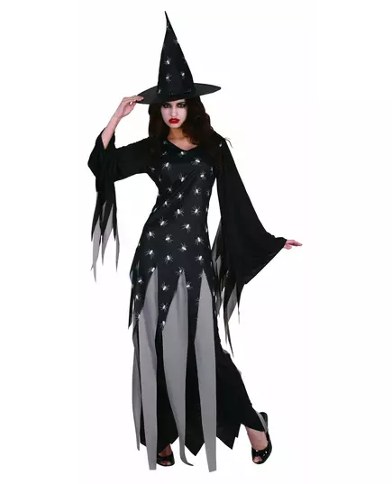 Halloween-heksekostyme for kvinner