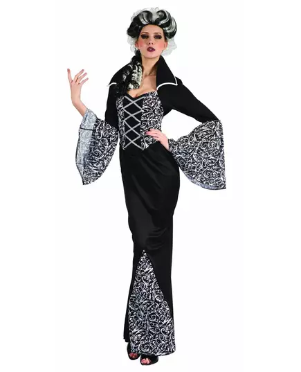 Black vampire costume for women