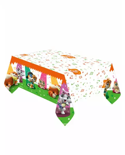 44 katter papirduk 180 x 120 cm