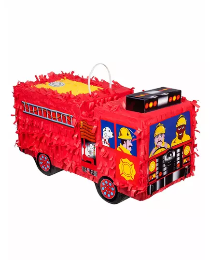 Brannbilpiñata 43 x 24 cm