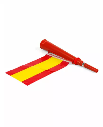 Fotballtrompet med Spanias supporterflagg