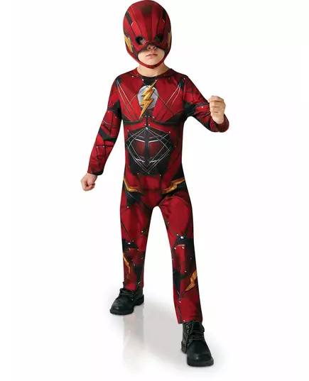 Classic Flash Justice League Child Costume, Size: 5-6 years(110-116 cm)