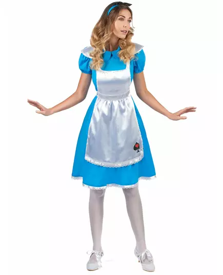 Alice-kostyme til kvinner, Størrelse: Small