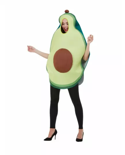 Adult green avocado costume