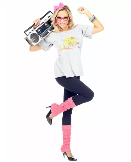 80s beach girl costume for women