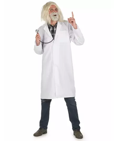 Adult doctor scientist blouse costume, Size: XX-Large