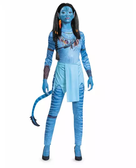 Klassisk Avatar Neytiri-kostyme for kvinner, Størrelse: Medium