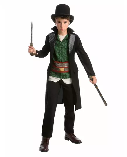 Klassisk Jacob-kostyme - Assassin's Creed-tenåring, Størrelse: 10–12 år (146 cm)