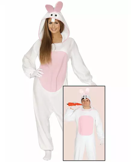 Adult bunny jumpsuit costume