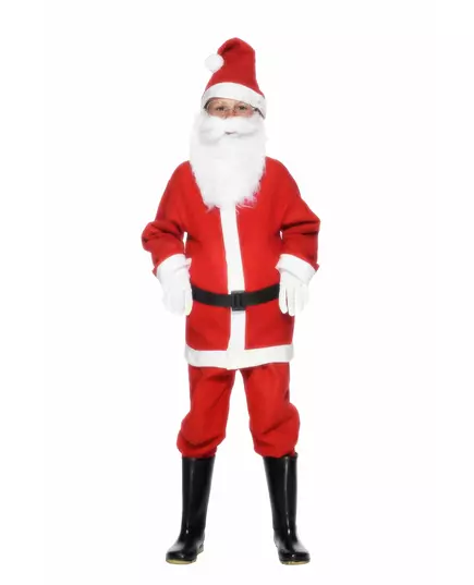 Santa Claus costume for boys, Size: 4-6 years (115/128 cm)