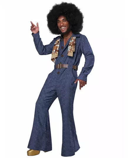 Disco jeans-kostyme for menn