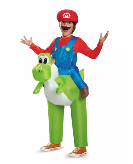 Nintendo® Mario on Yoshi Inflatable Costume for Kids