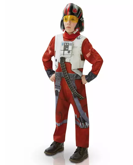 Deluxe Poe X-Wing Fighter Star Wars VII Barnekostyme