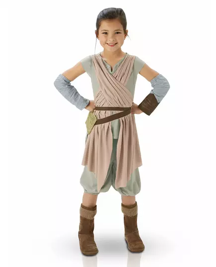Rey Star Wars VII Deluxe-kostyme til jenter