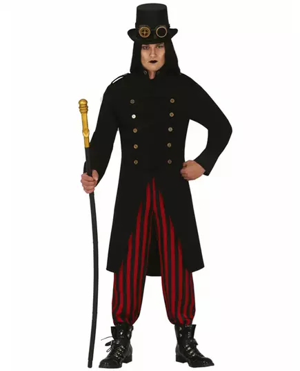 Steampunk-kostyme for voksne, Størrelse: Small (36-38)