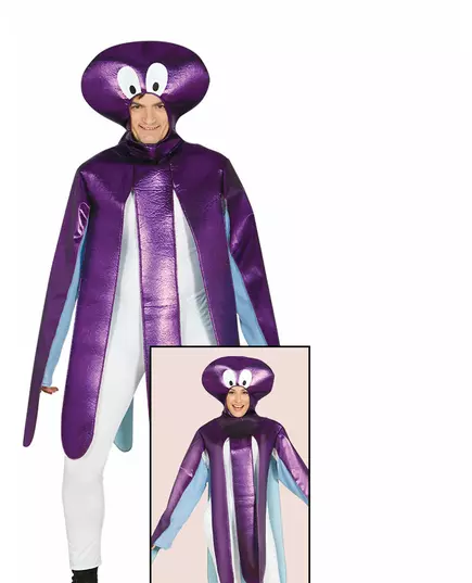 Adult purple octopus costume
