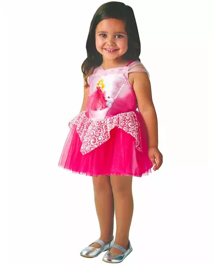 Princess Aurora Ballerina Costume for Girls in Pink