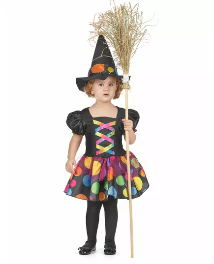 Colorful witch costume for girls
