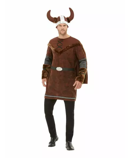 Vikingbarbarkostyme for menn, Størrelse: X-Large