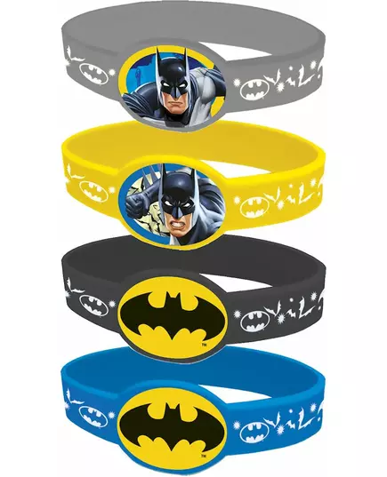 4 Batman elastic bracelets