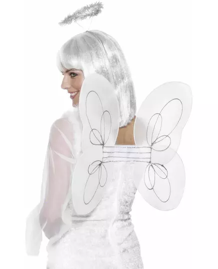 Adult white angel wings