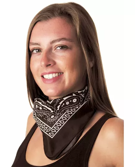 Svart bandana for voksne