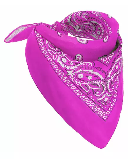 Fluorescerende rosa bandana for voksne