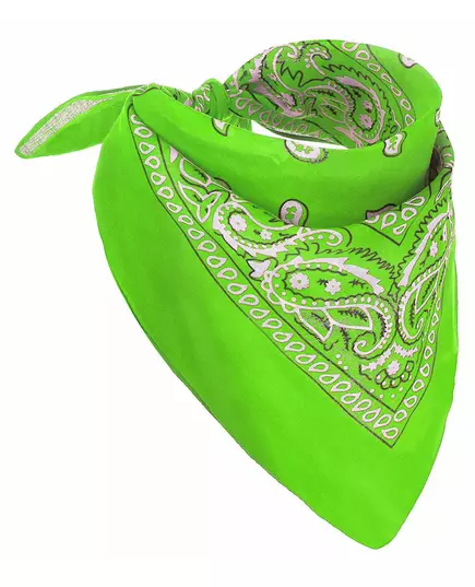 Fluorescerende grønn bandana for voksne