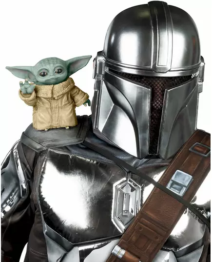 Baby Yoda skulder