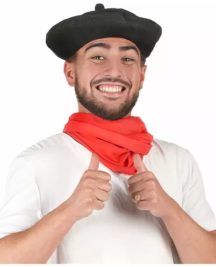 Tradisjonell svart beret