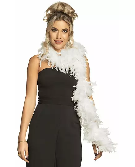 Luxury white boa 80 g
