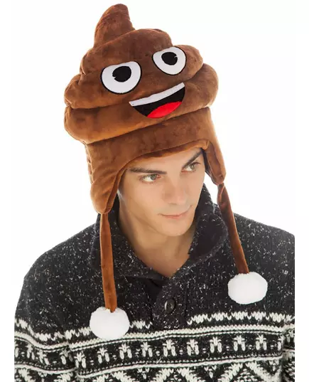 Bæsj-emoji-hatt