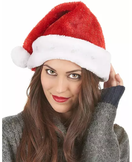 Red light-up Santa hat