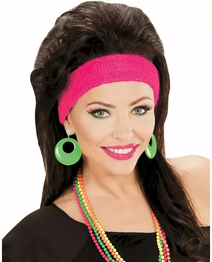 Adult fluorescent green earrings