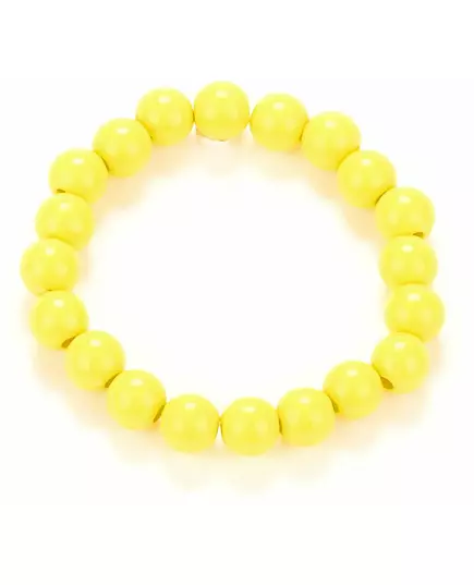 Yellow pearl bracelet for adults