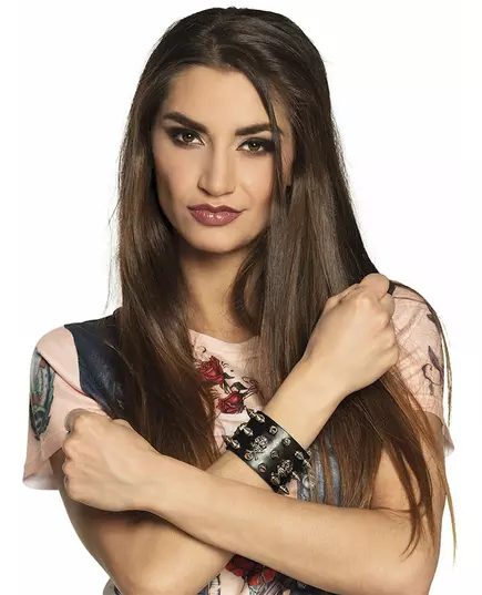 Voksen punk biker armbånd