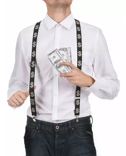 Adult dollar suspenders