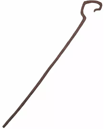 Luksuriøs brun gjeterstokk 167 cm