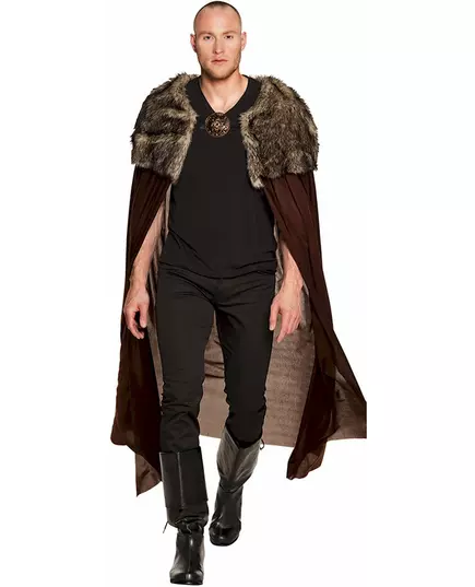 Luxury Viking Lord Cape for Adults 150 cm