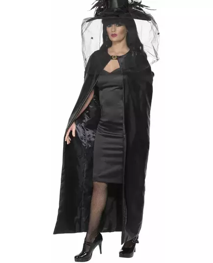 Adult black witch cape