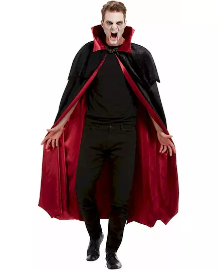Luksuriøs fløyelskappe med vampyrer for voksne