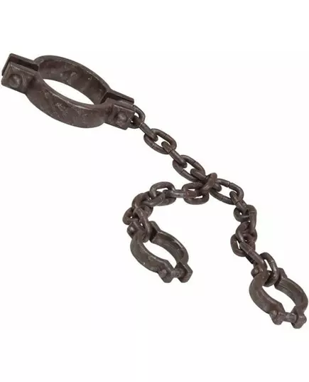 Prisoner's chain for neck and wrists