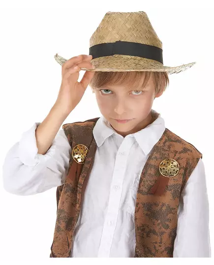 Barnas stråcowboyhatt