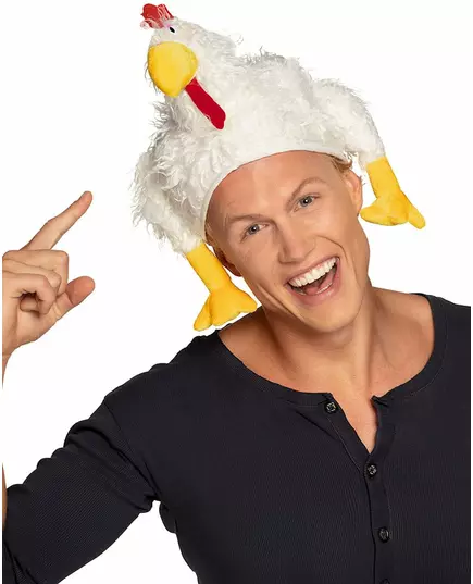 Hvit hanehatt