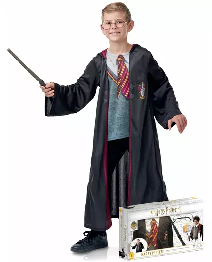 Harry Potter kostyme- og tilbehørsboks, Størrelse: 5–6 år (110 – 116 cm)
