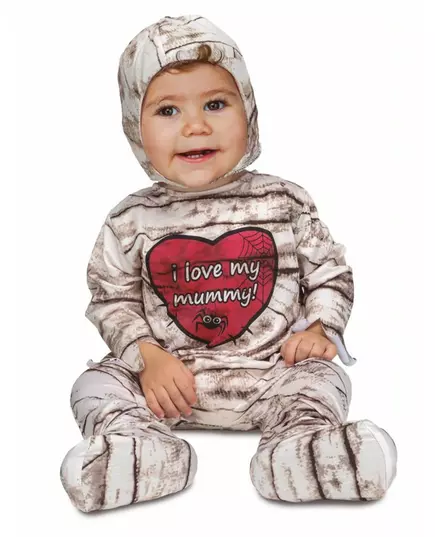Baby mummy jumpsuit costume, Size: 7-12 months (74 - 80 cm)