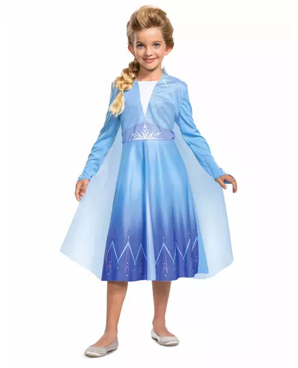 Basic Elsa Frozen 2 costume for girls, Size: 7-8 years (124 - 136 cm)