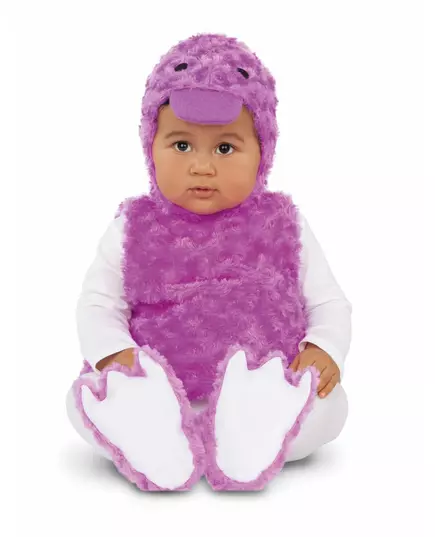 Little lilac plush duck costume, Size: 0-6 months (68 cm)
