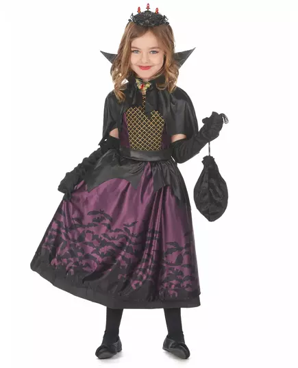 Girls' bat dress costume, Size: 10-12 years(130-140 cm)